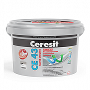 Затирка высокопрочная Ceresit CE 43/2 серая №07, 2 кг