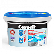Затирка эластичная водоотталк. противогрибк. Ceresit CE 40/2 сахара №25, 2 кг