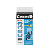 Затирка для узких швов (1-6мм) Ceresit CE 33 зеленая, 2 кг